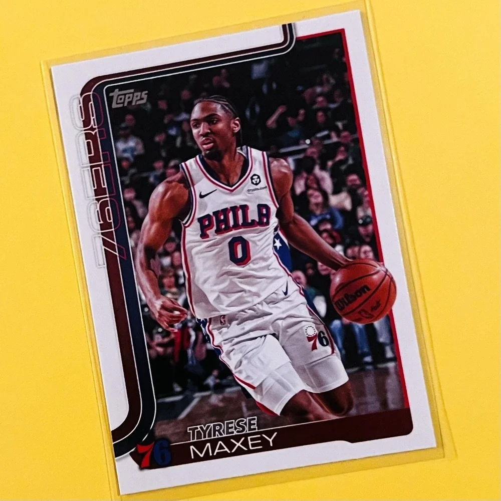 2025-26 Topps Basketball Tyrese Maxey #21 Philadelphia 76ers‎